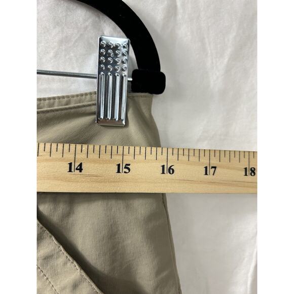 World Wide Sportsman Skirt 4 Tan Beige Ripstop Nylon Mini Gorpcore Nature Hiking - Picture 3 of 7